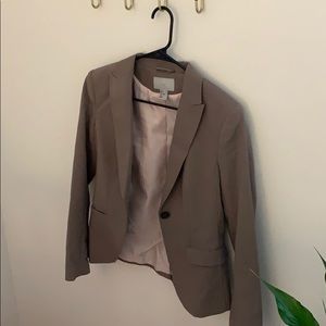 Beige Blazer-H&M